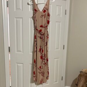 A new day Red & pink floral Maxi Dress